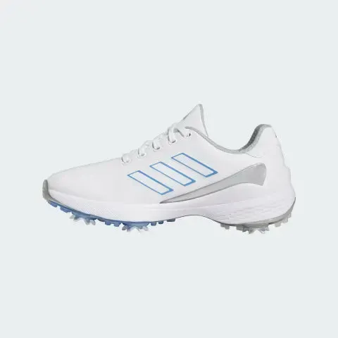 Adidas Chaussures de golf Femme ZG23 Blanche/Bleu