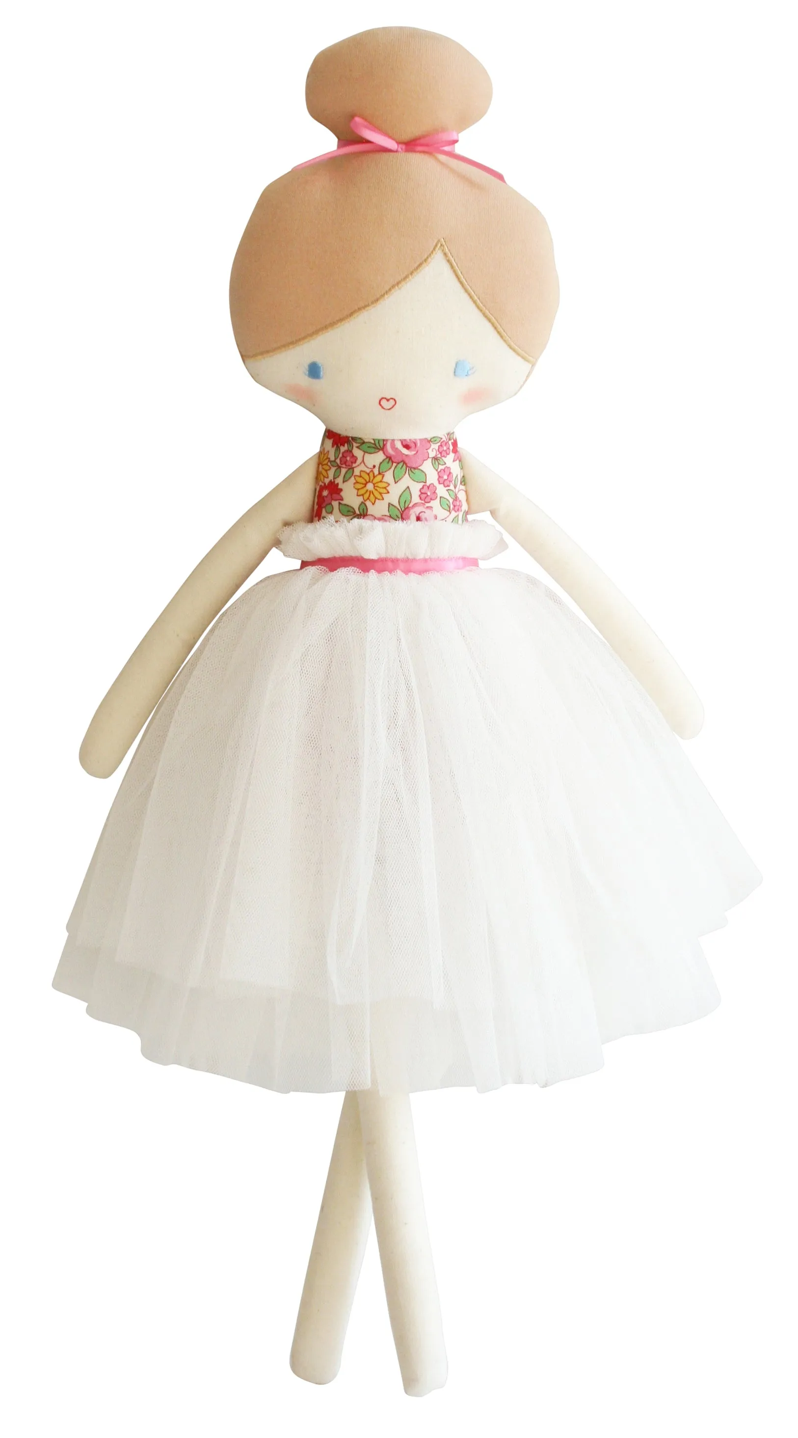 Amelie Doll 52cm Ivory Floral