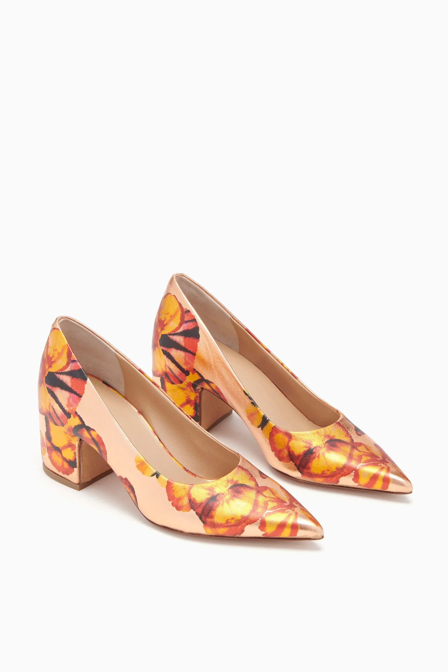 Bianca Pump - Copper Floral