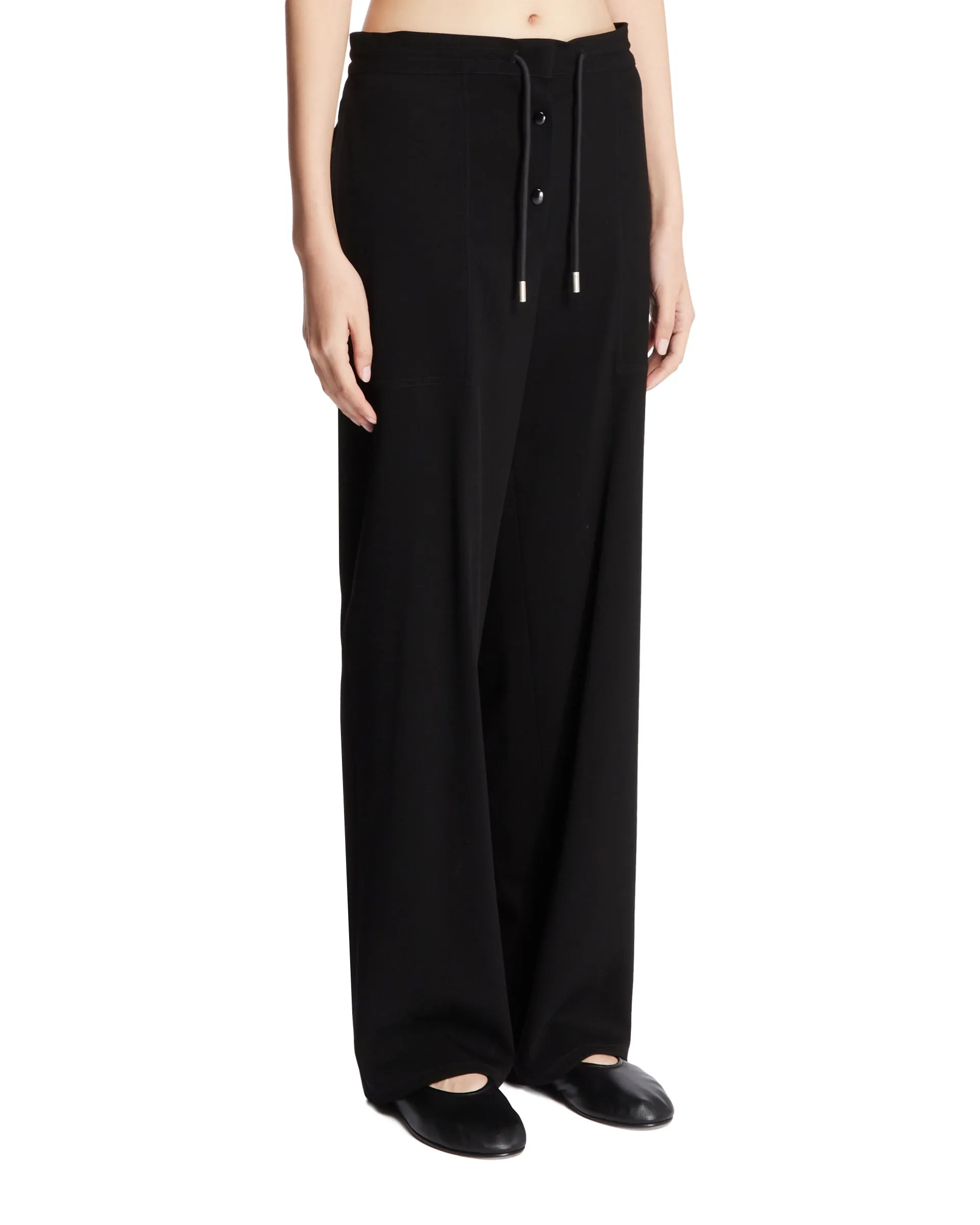 Black Bonnette Trousers