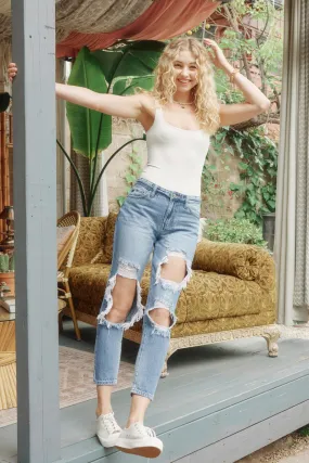 Bonnie High Rise Boyfriend Jeans