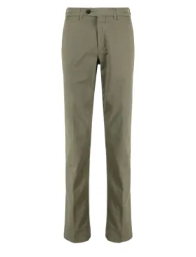 Canali mid-rise straight-leg chino trousers