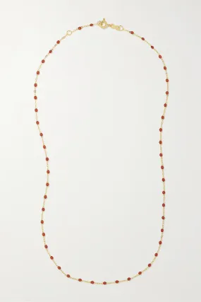 CLASSIC 16 GIGI NECKLACE IN RUST