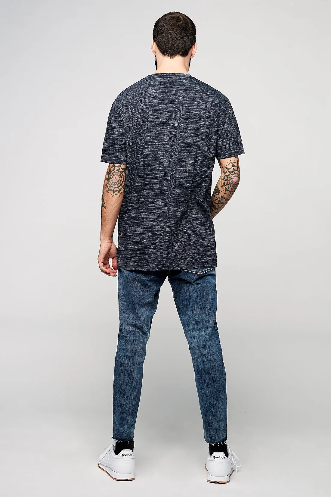 Classic Crew-Neck T-Shirt - Navy