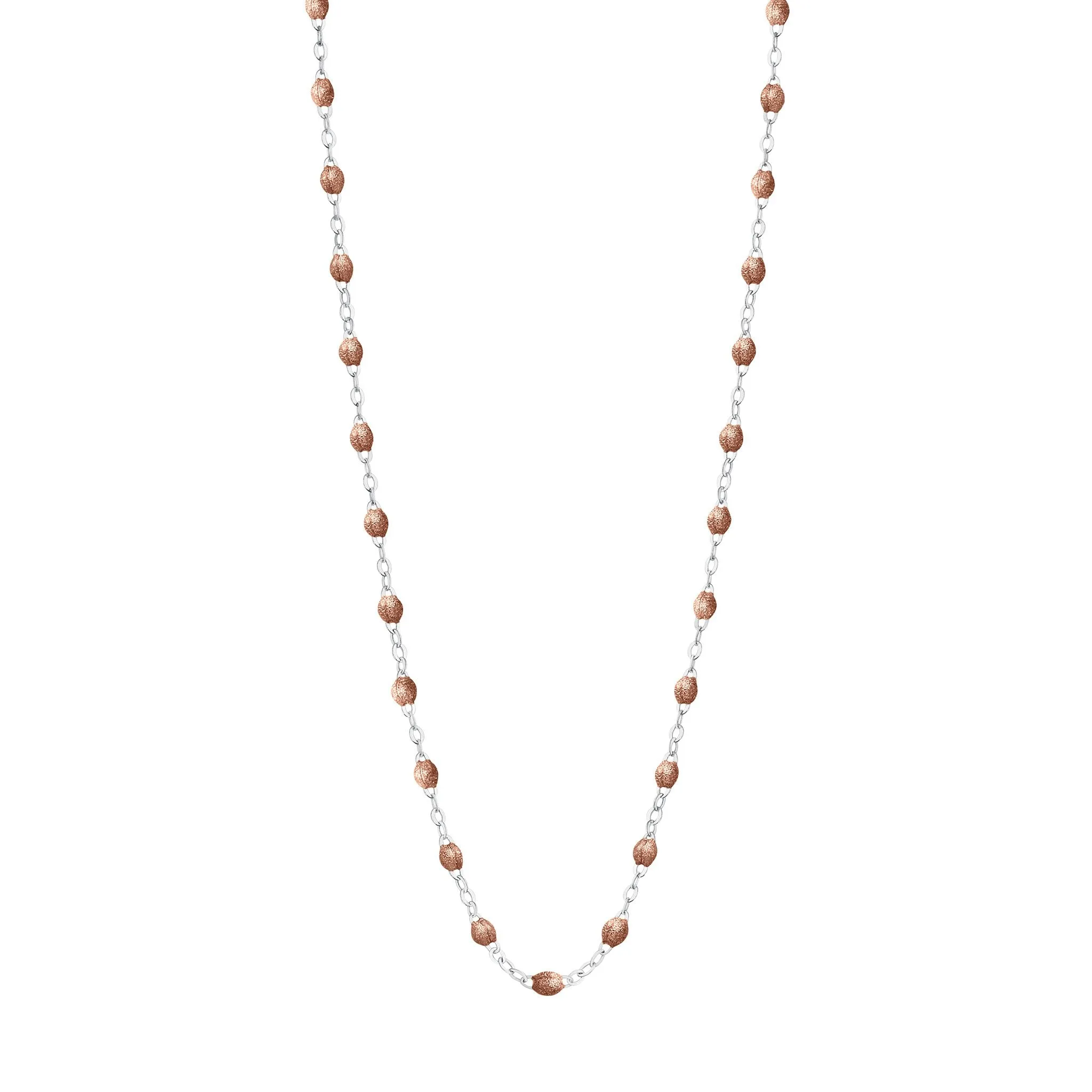 Classic Gigi Copper necklace, White Gold, 16.5"