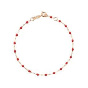 Classic Gigi Poppy bracelet, Rose Gold, 6.7"