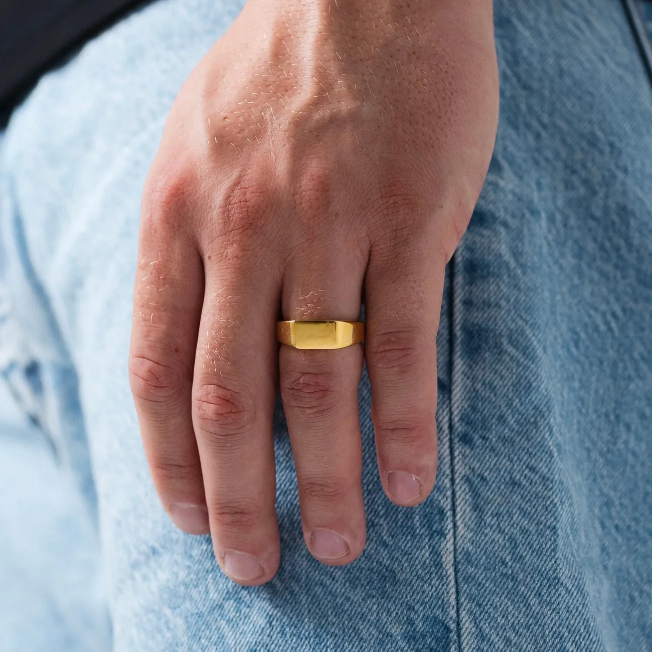 Classic Signet Ring (18K Gold)