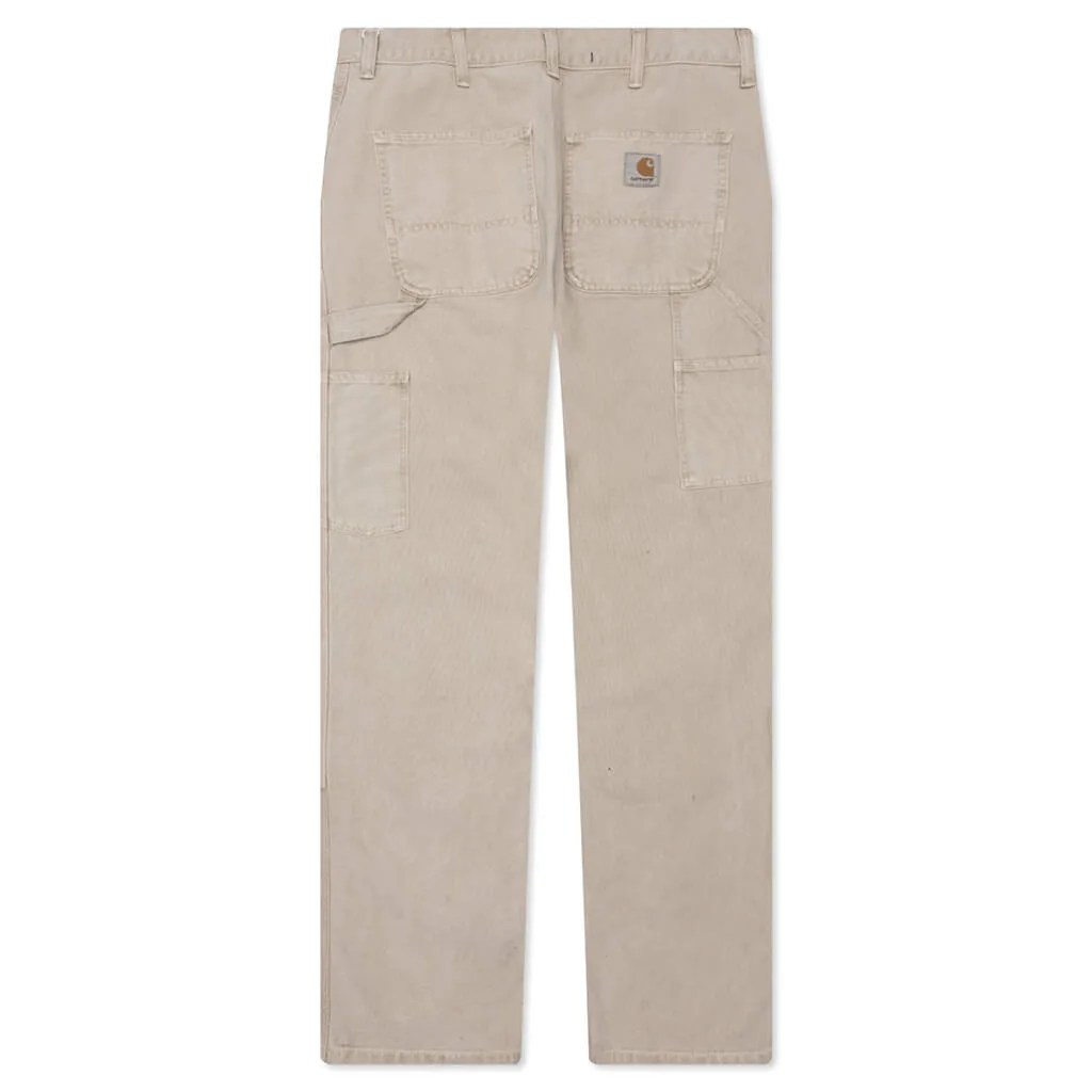 Double Knee Pant Faded - Dusty Brown