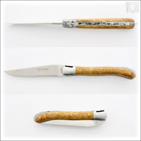 Laguiole 12 cm Nature Classic Amboyna Burl