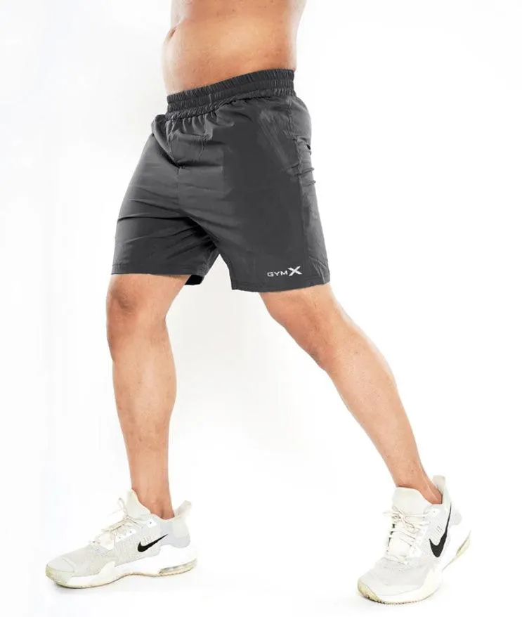 Lancer GymX Shorts- Grey - Sale