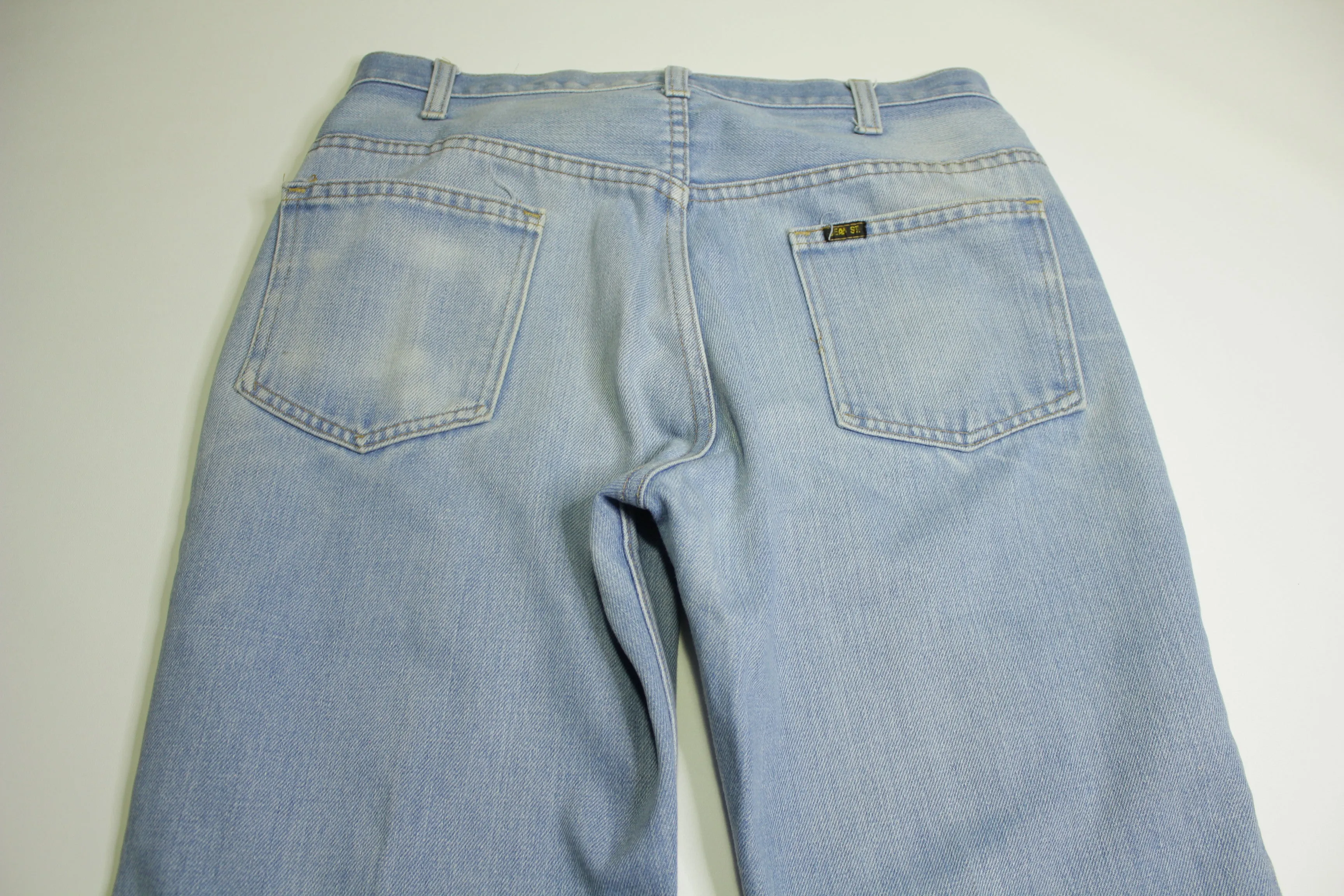 Montgomery Ward Jean St Vintage 70's Denim Blue Jeans