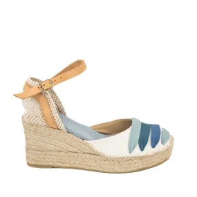 Multicolor Cotton Blend Espadrilles for Women - Lola-CM