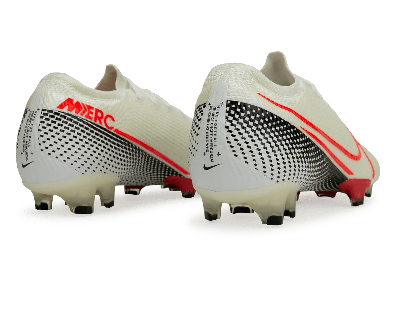 Nike Men's Mercurial Vapor 13 Elite FG White/Crimson