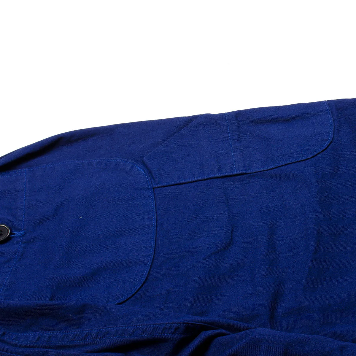 orSlow - French Work Pants - Blue Herringbone Twill