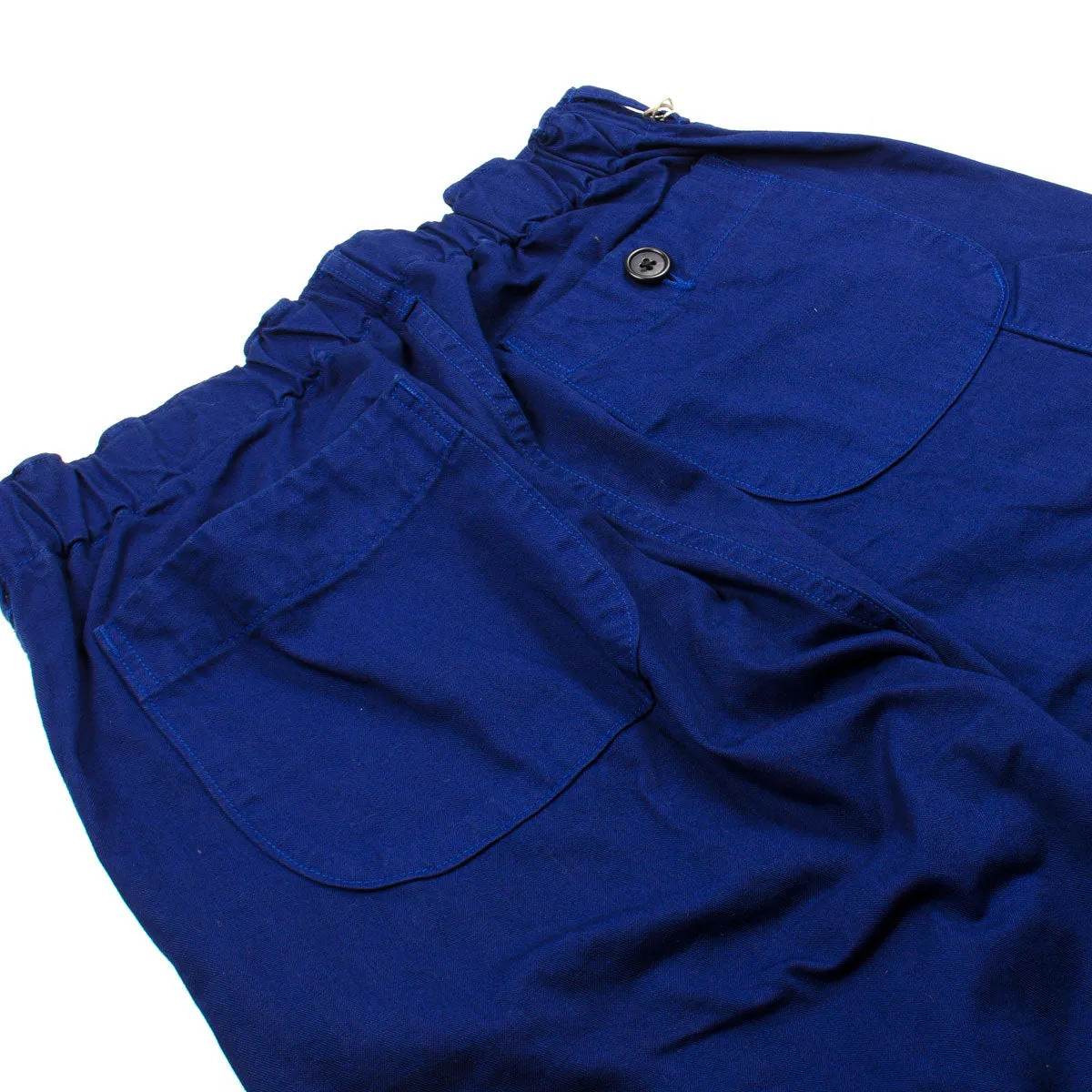 orSlow - French Work Pants - Blue Herringbone Twill