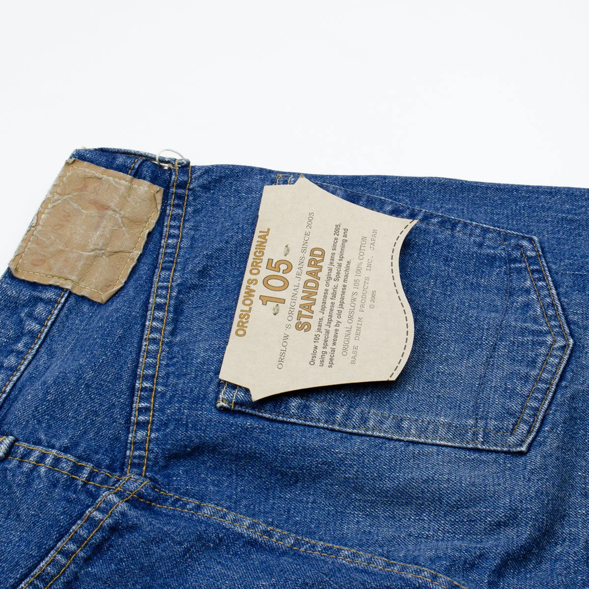 orSlow - Standard Denim 105 - 2-year Wash (Used)