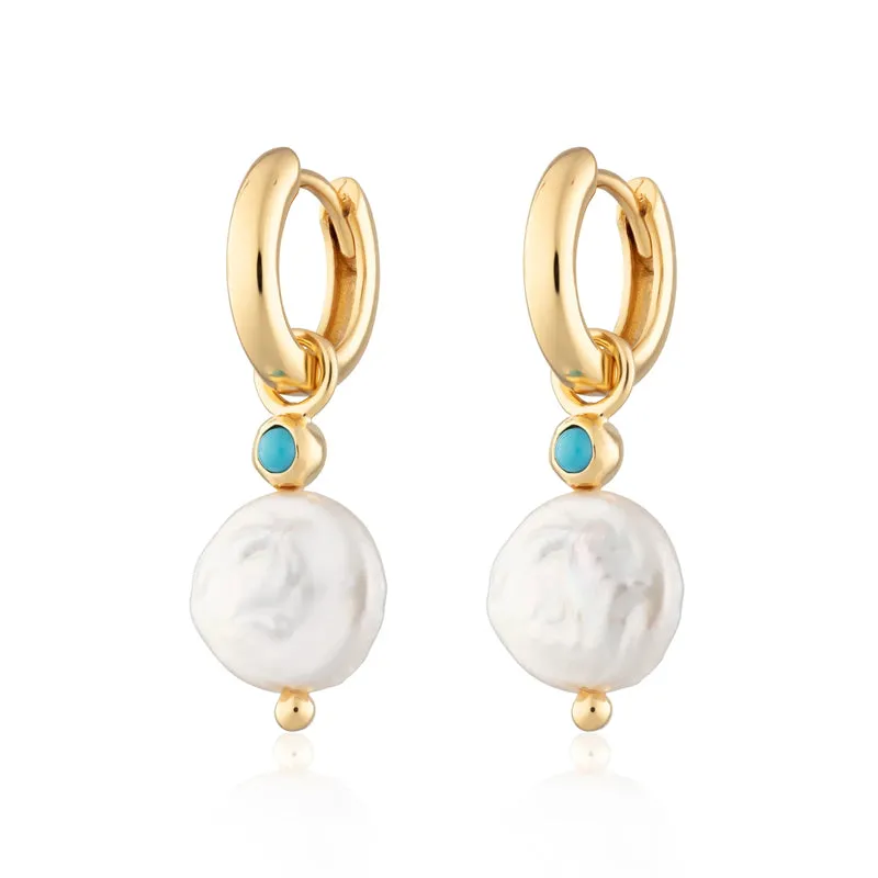 Pearl Pendant Earrings For Women