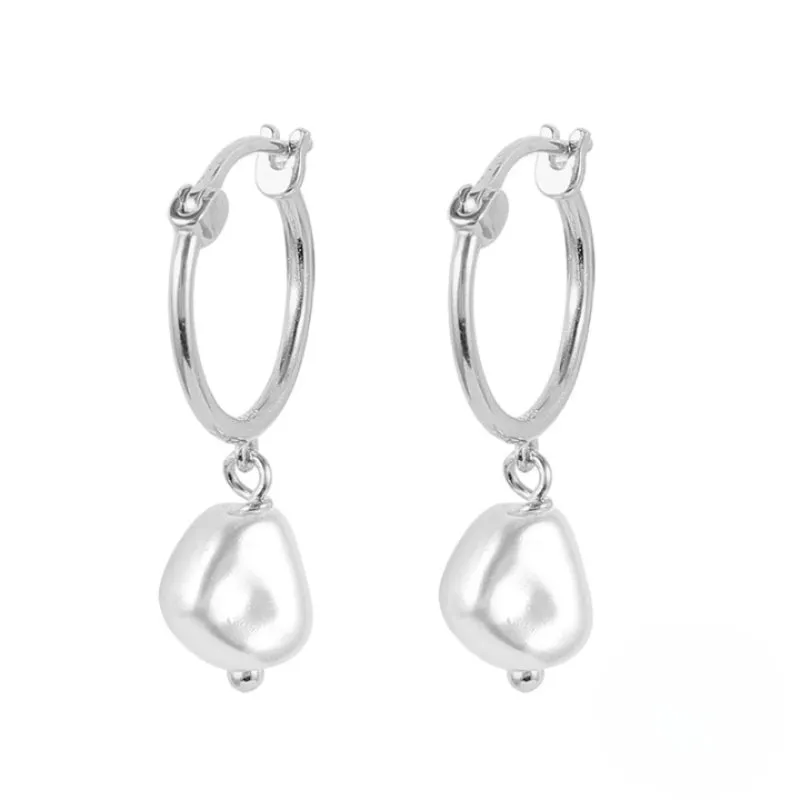 Pearl Pendant Earrings For Women