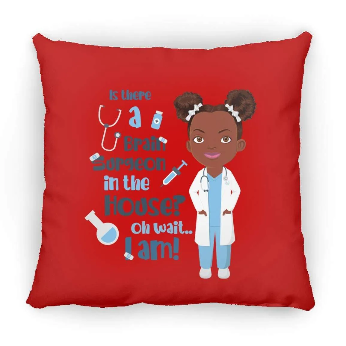 Surgeon Throw Pillow 16x16