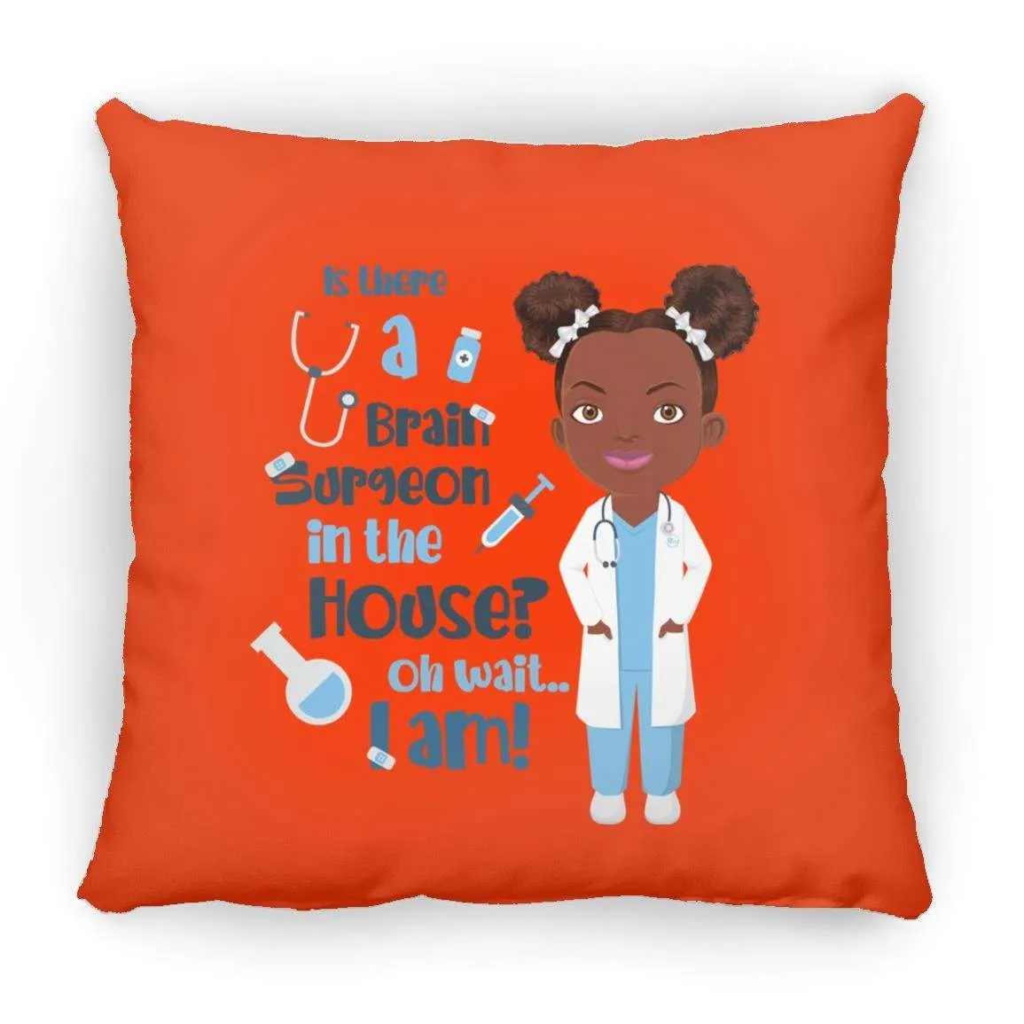 Surgeon Throw Pillow 16x16