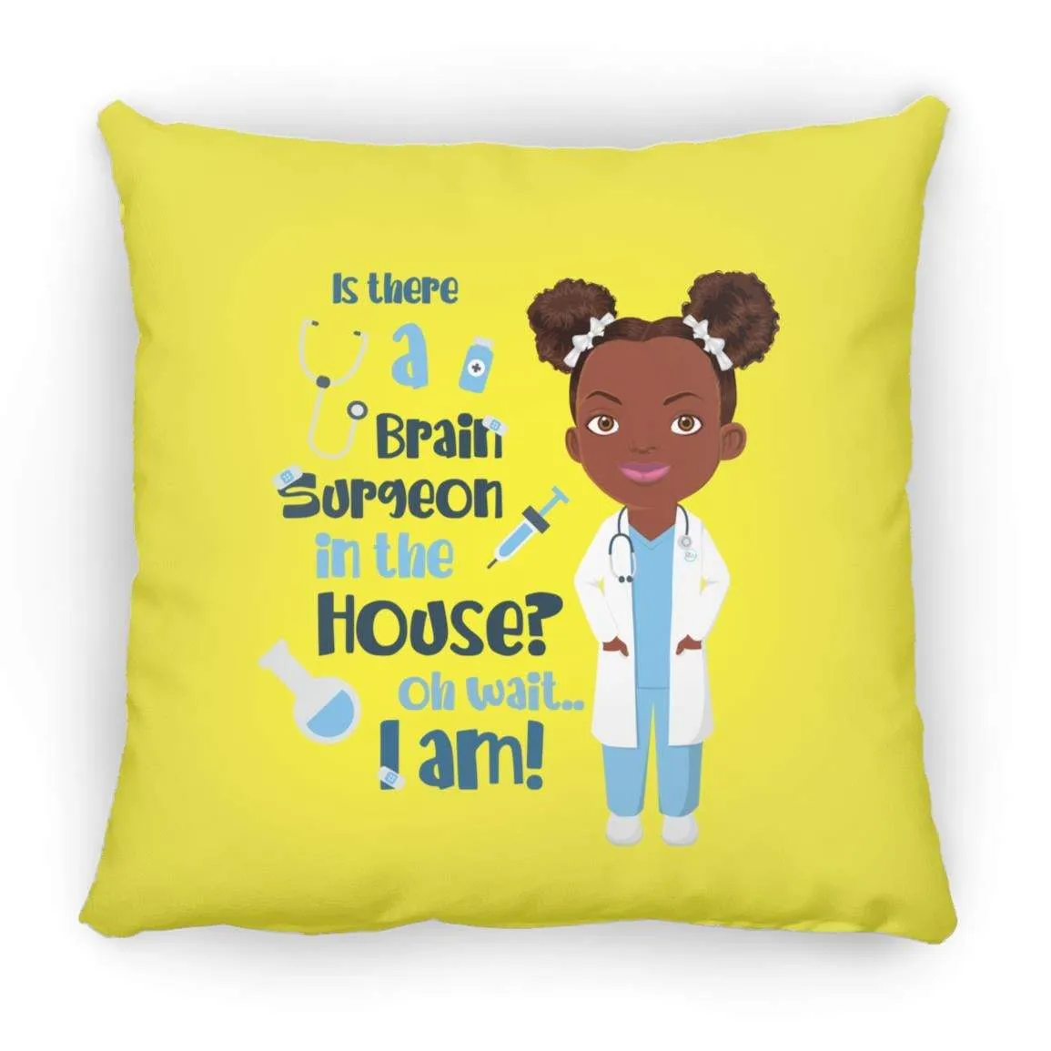 Surgeon Throw Pillow 16x16