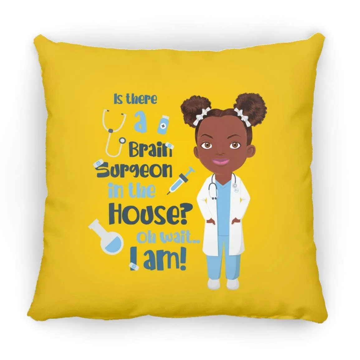 Surgeon Throw Pillow 16x16