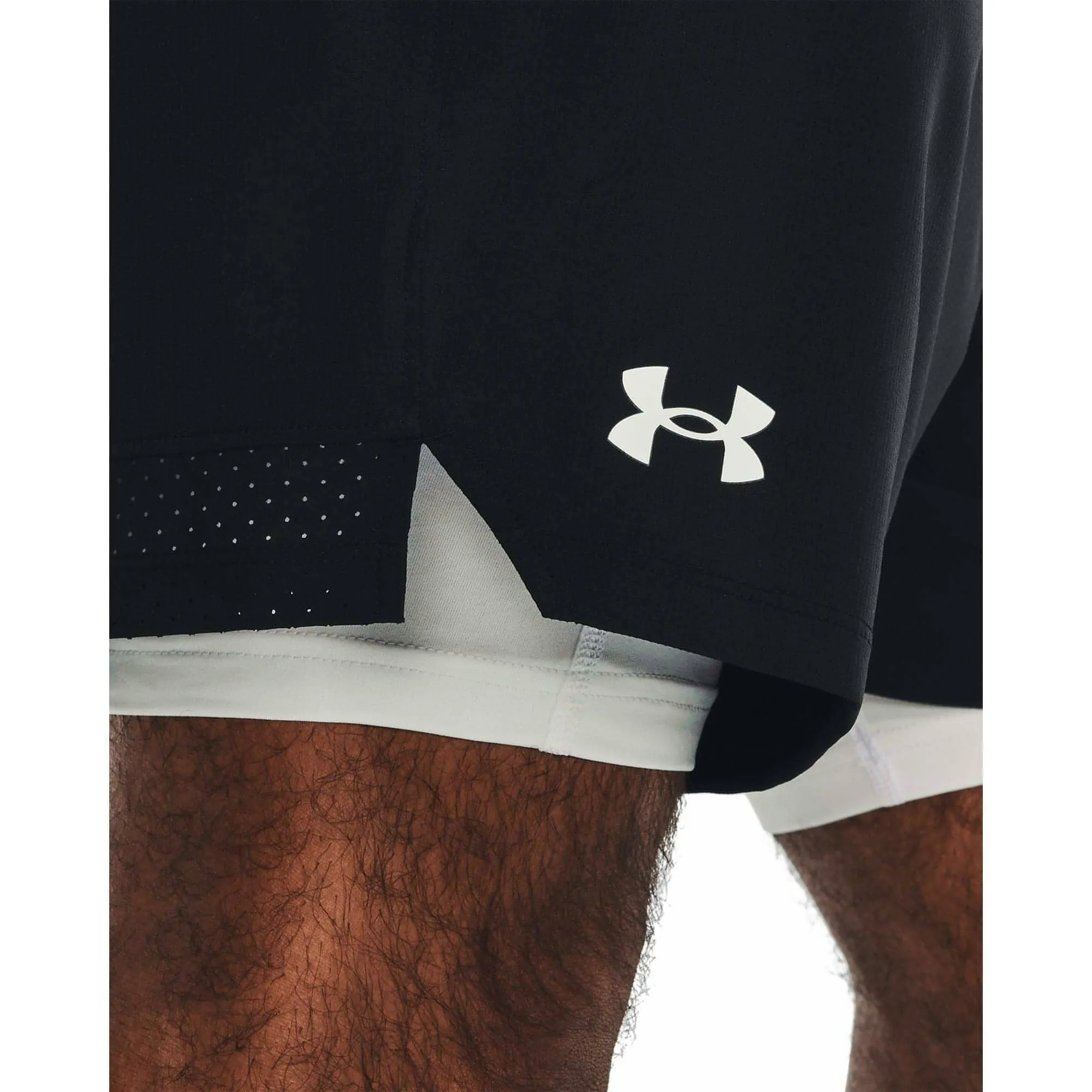 Under Armour Vanish Woven 2 In 1 Mens Training Shorts - Black