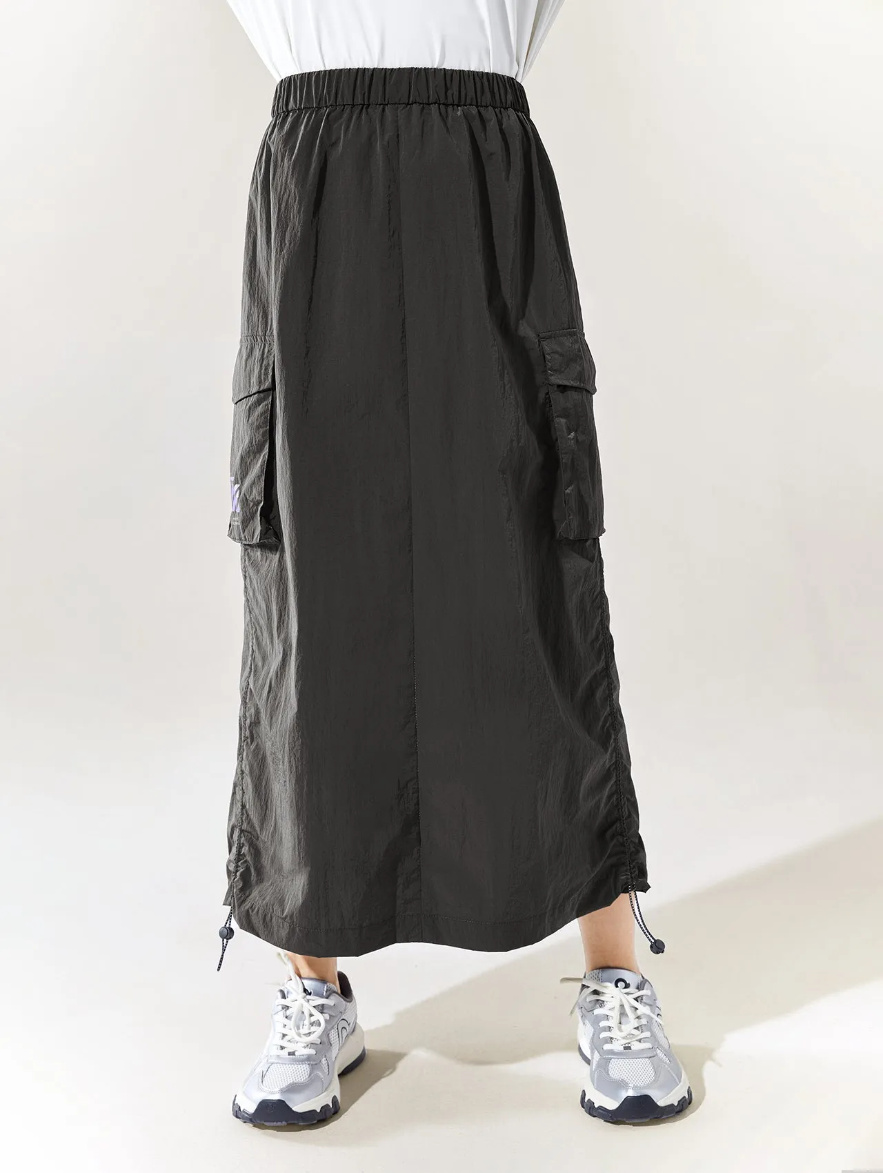 UrbanExplorer Family Matching Water-Repellent Long Skirt