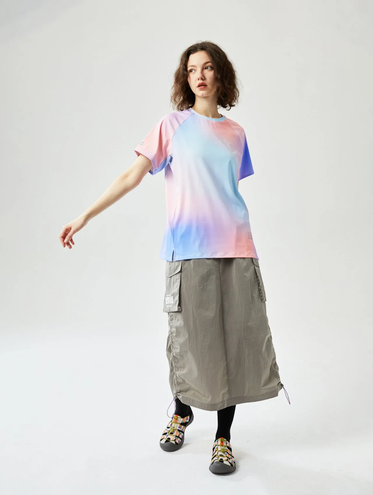 UrbanExplorer Family Matching Water-Repellent Long Skirt