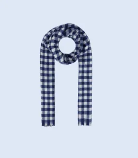 WA1138-NAVY-Scarf For Women