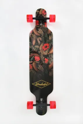 Wonderful Floral Snakes Longboard 41